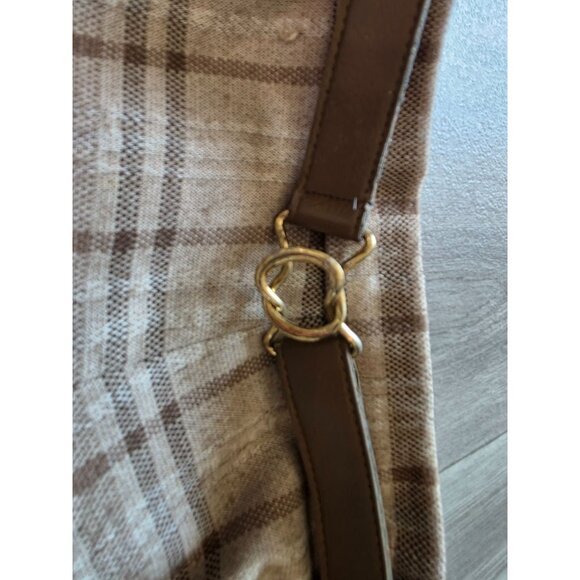 Glen Echo Sportswear Plaid Wool Womens Blazer & Wide-Leg Pants Set Size 8 - Picture 9 of 15